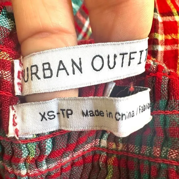 Urban Outfitters red Amanda belted wrap dress - Image 7