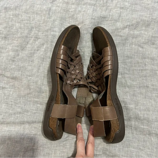 Merrell Falcon Brown Memory Foam Slingback Sandals Size 9 - Image 4