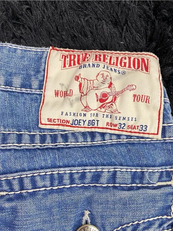 True Religion Women’s Light Blue Boot Cut Jeans - Image 4