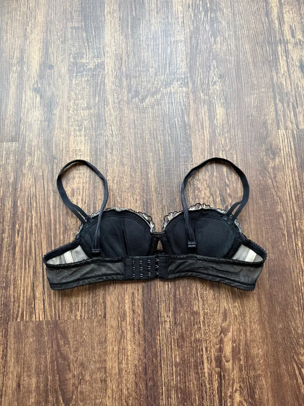 Women’s Micisty Extravagant Lace Embroidered Push Up Bra - Size A75 - Image 3
