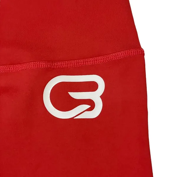 Cycle Bar X Beyond Yoga Cropped Leggings - Red - Medium - Image 6