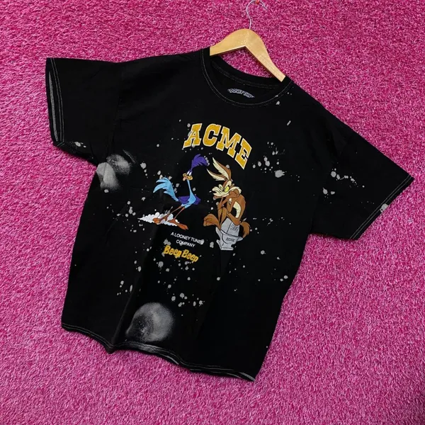 Looney Tunes Acme Beep Beep Roadrunner Tshirt size Extra Large - Image 3