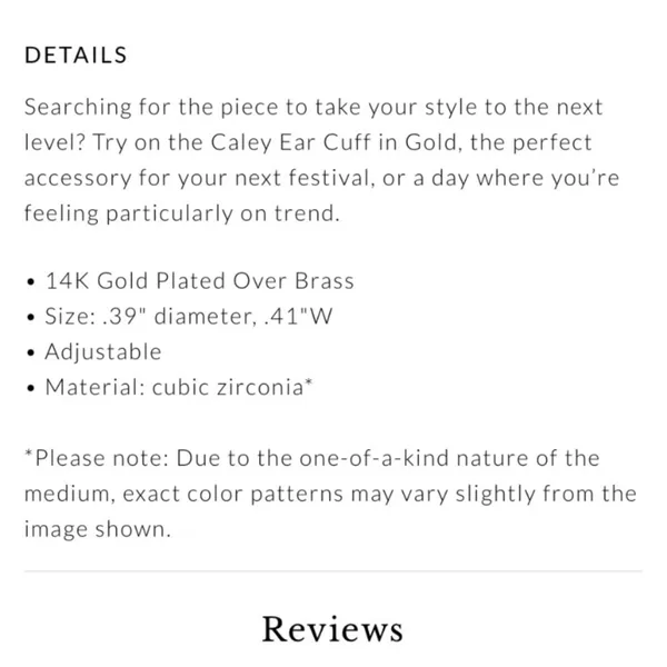 Kendra Scott Caley Ear cuff-Silver - Image 5
