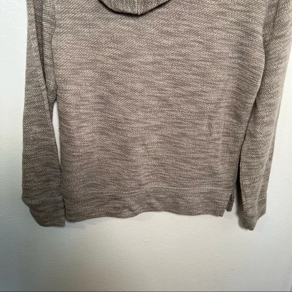 Vans Women's Size XS Hoodie Hooded Sweatshirt Gray Green Knit Kangaroo Pocket - Image 8