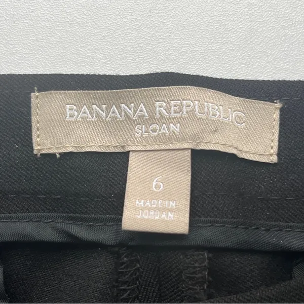 Banana Republic Black Straight Leg Pants - Image 6
