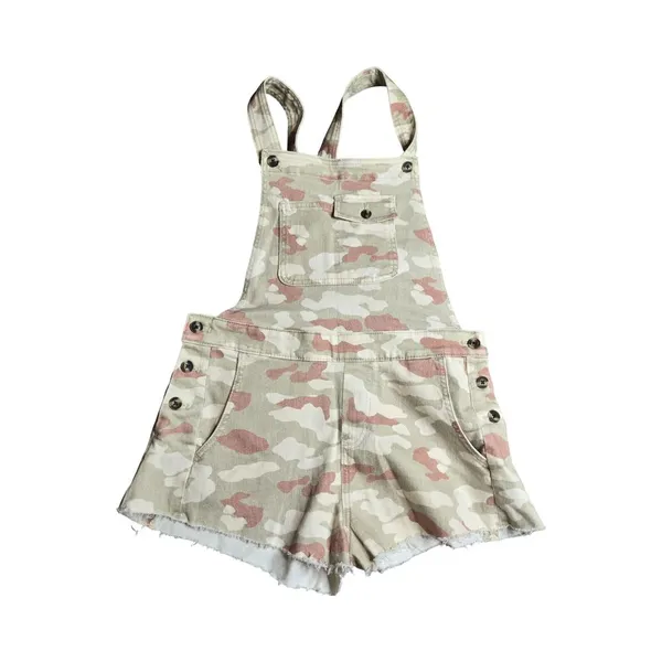 Anthropologie Pilcro Camo Women's Shortalls Size: ‎ S - Image 2