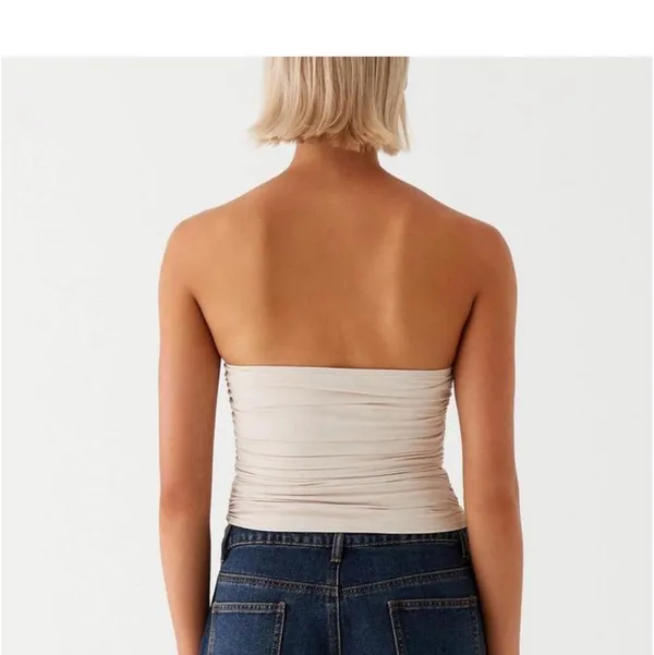 Peppermayo Exclusive - Rudy Tube Top - Ivory - Image 4