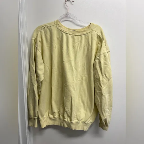 Yellow Topsail Island Sweatshirt Size XL - Image 2