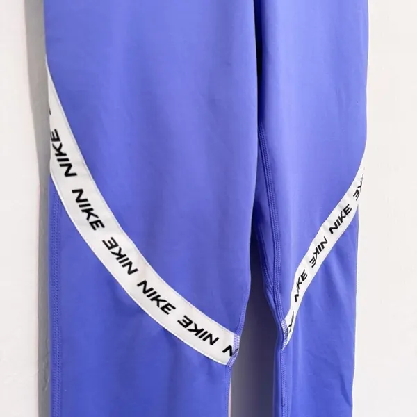 Nike One Leggings Size XS 7 8 Length Mid Rise Tight Fit Sporty‎ Clean Girl Yoga - Image 3