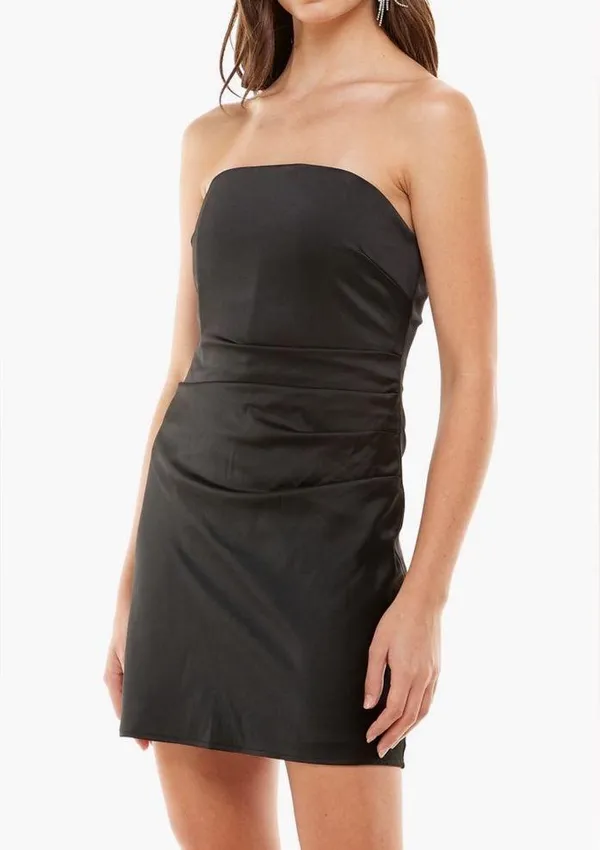 WAYF X EMMA ROSE Strapless Body Con Dress - Image 2