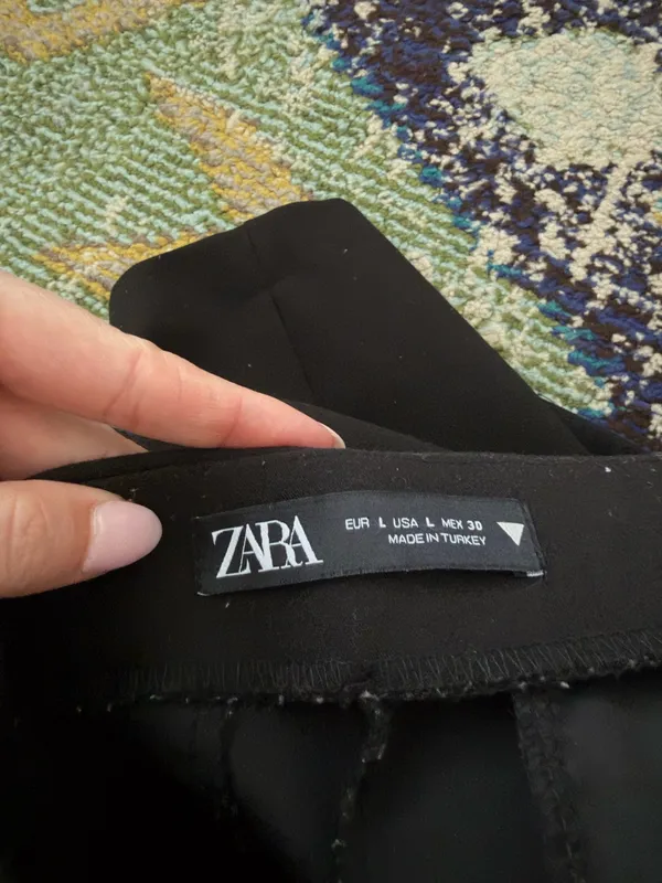 ZARA Skirt Mini Black - Image 3