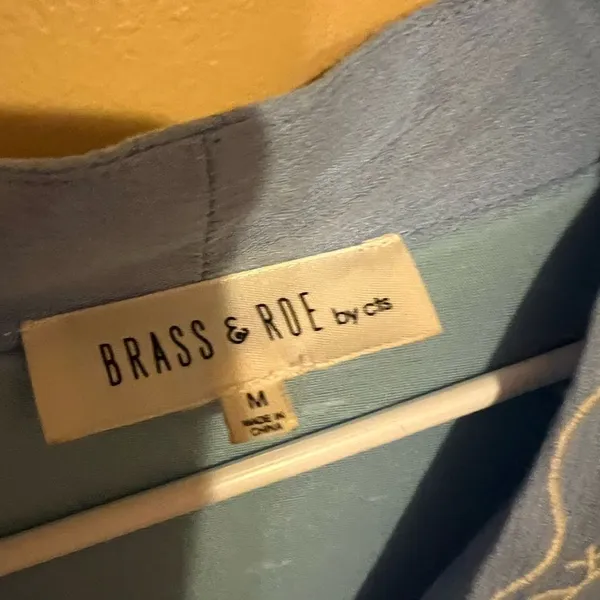 Brass‎ & roe medium blue maxi dress Blue - Image 8