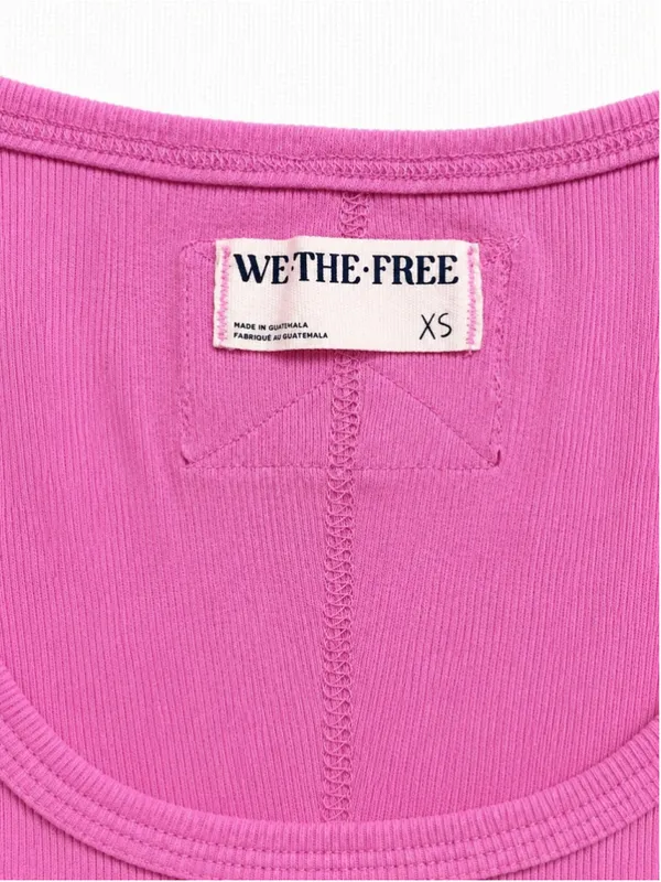 We‎ The Free by Free People Hummingbird Tank in bright pink, size XS. - Image 5
