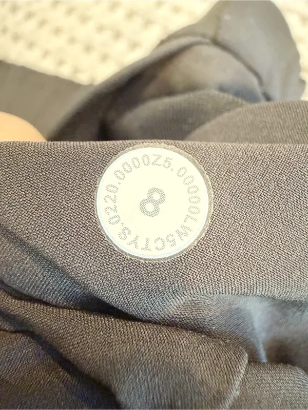 LULULEMON Essential High Rise Trouser Pants in Black size‎ 8 Pleated Front Ankle - Image 9