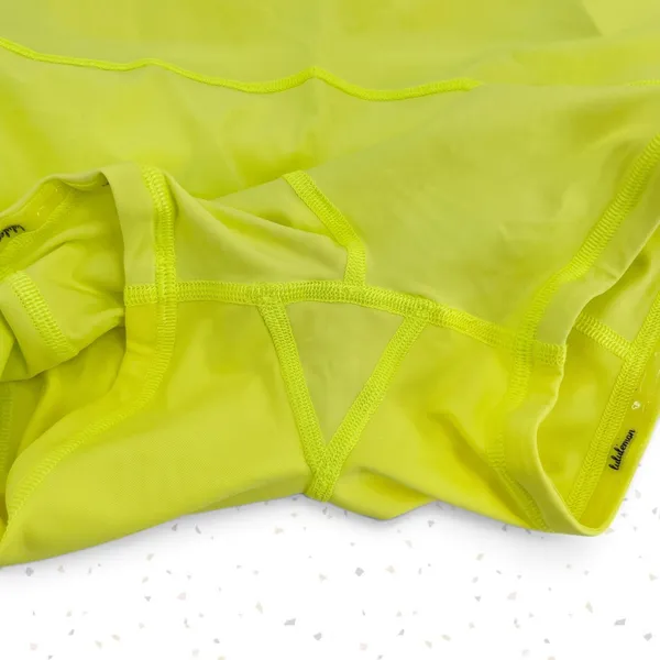 Lululemon Pace Rival Skirt Electric Lemon Yellow Bright Neon Pleats Skort Size 0 - Image 11