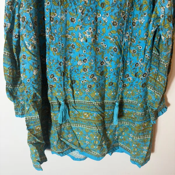 Natural Life Dara Floral Tunic Dress Size Small - Image 4