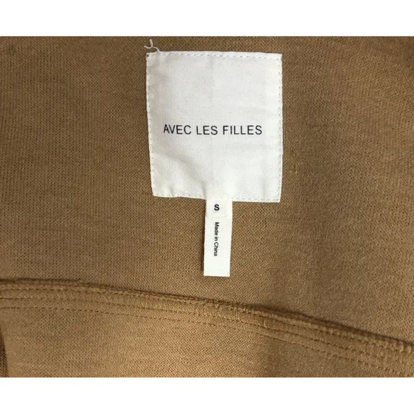 Avec Les Filles Camel Brown Wool Blend Shacket Shirt Jacket Women Small - Image 7