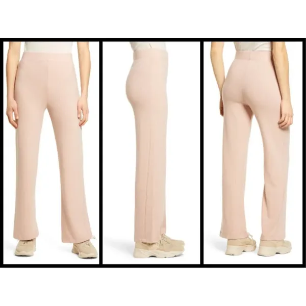 💕REFORMATION💕 Cirrus Crop Straight Leg Knit Pants Medium M NWT - Image 5