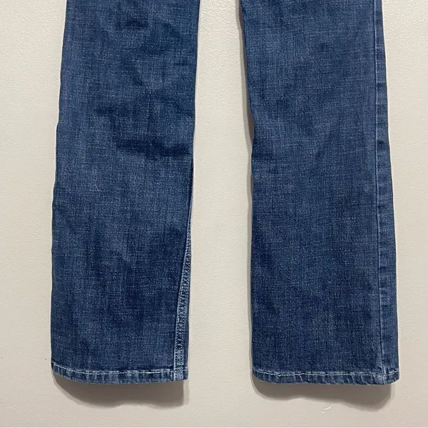 Wrangler Women's Premium Patch Mae Boot‎ Cut Jean 3 X 32 09MWZDO Western Denim - Image 9