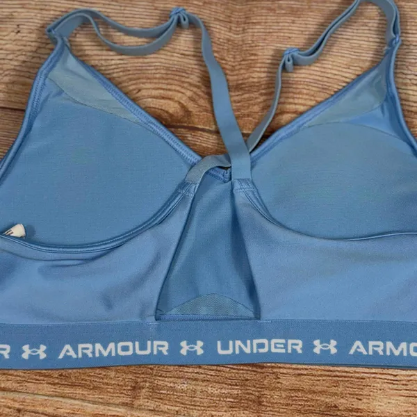Under Armour Small Blue Sports Bra - Image 5