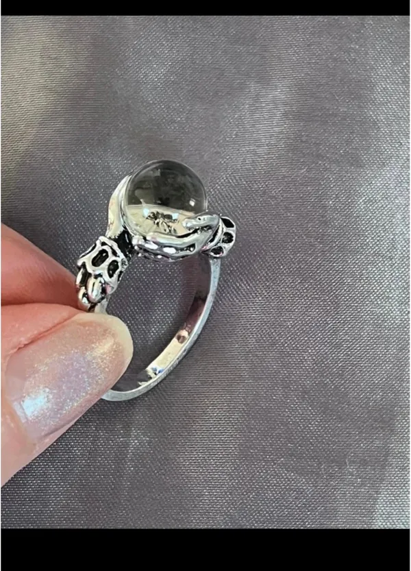 Urban Outfitters Galaxy Horoscope Orb Ring - Image 4
