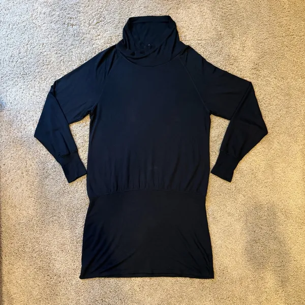 Athleta Black Long Sleeve Dress/Tunic - Image 3