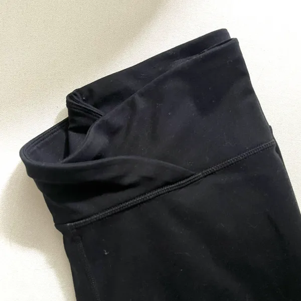 Maternity Black Workout Leggings Pants - Image 9