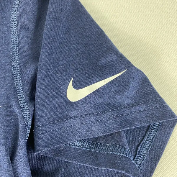 New England Patriots Shirt Adult Small Blue Football Team Apparel Nike NFL Mens - Image 4