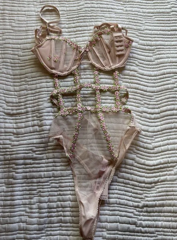 Victoria's Secret Wicked Unlined Lace Teddy - Image 4