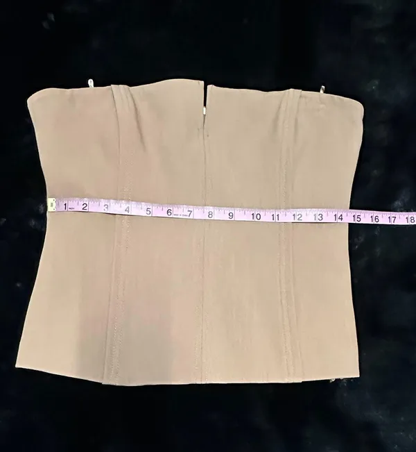 ZARA Beige/Tan  Bustier - Image 4
