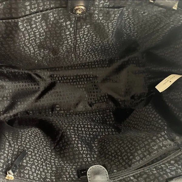 Kate Spade Lenora Camden Black Leather Tote bag - Image 6