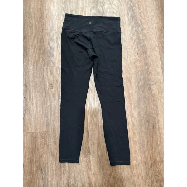 Athleta Elation 7/8 Tight Womens Small Black‎ Yoga Leggings High Rise RN 54023 - Image 2