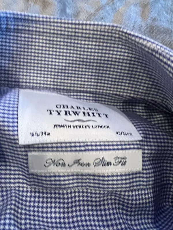 Shirt Blue Size L - Image 3