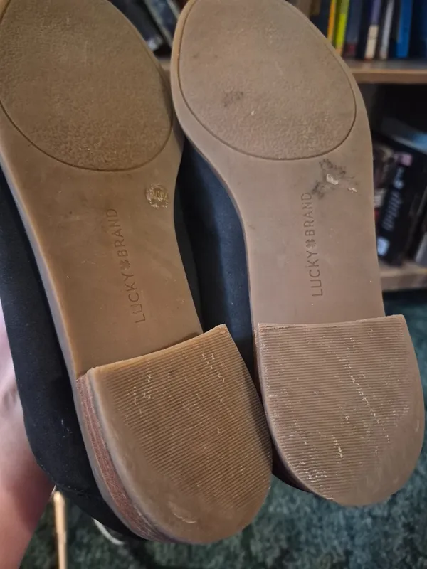 Lucky Brand Black Leather Loafers - Image 9