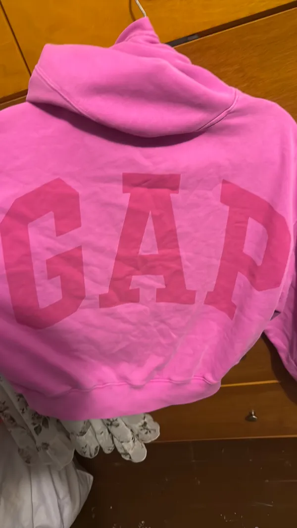 Pink Gap Hoodie - Image 3