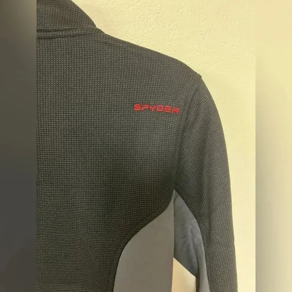 Spyder Endure Black/Gray Jacket Size M - Image 7