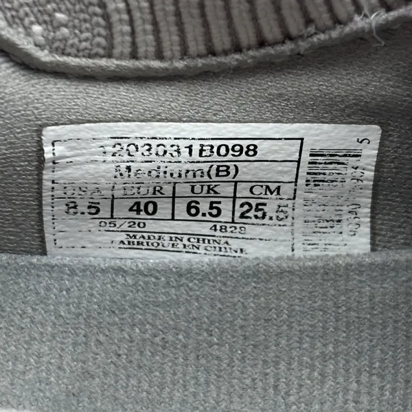 Brooks‎ Shoes Womens 8.5 Ricochet 2 Running Low Sneakers 1203031B098 Grey Fabric - Image 8