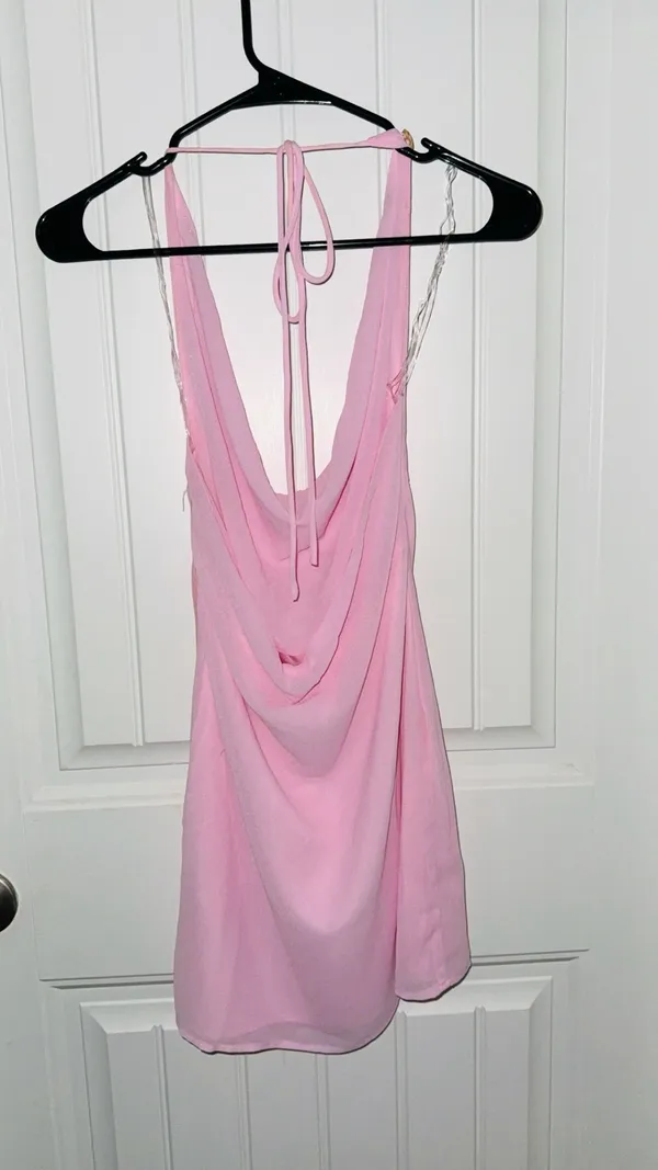 Peppermayo Pink Mini Dress - Image 4