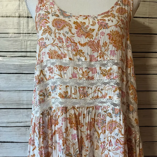 Intimately Free People Floral Sleeveless Swing Mini Dress - Image 4