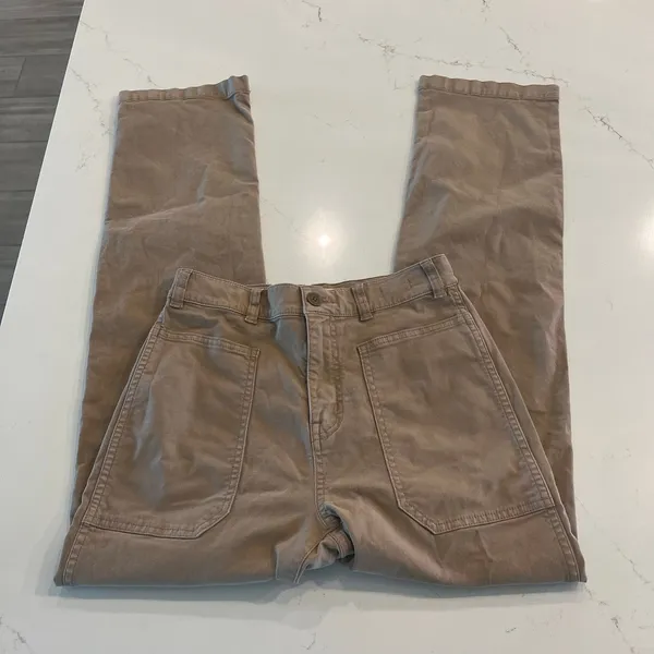 Madewell The '90s Straight Utility Pant in Garment-Dyed Canvas Size 25‎ - Image 5