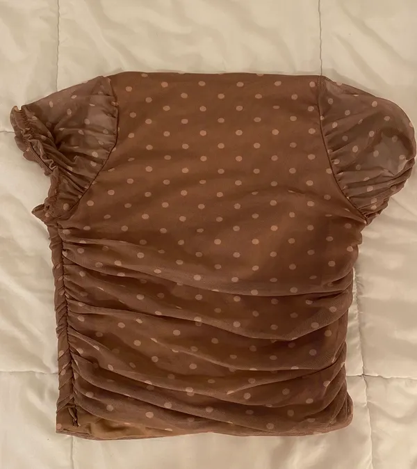 ZARA Polka Dot Top - Image 2