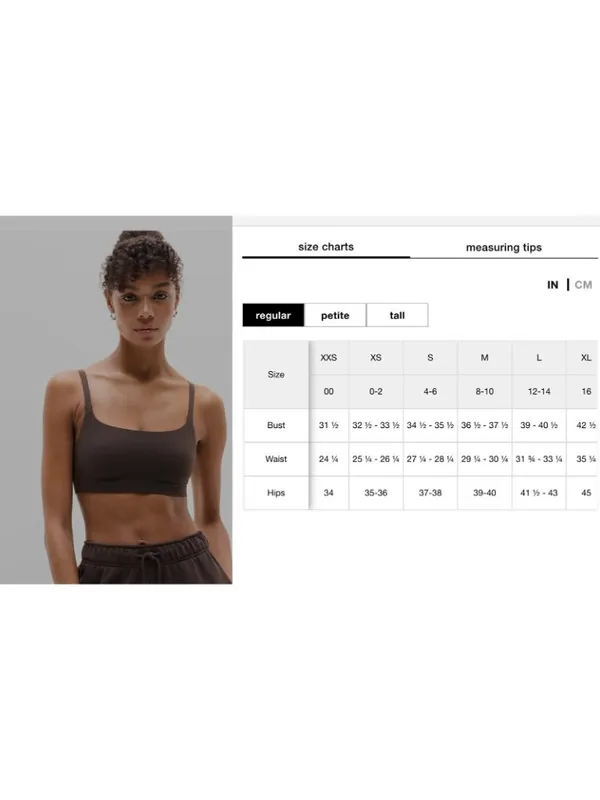 New Athleta S Vitaform BodyMove Scoop Bralette Truffle Small D-DD - Image 4