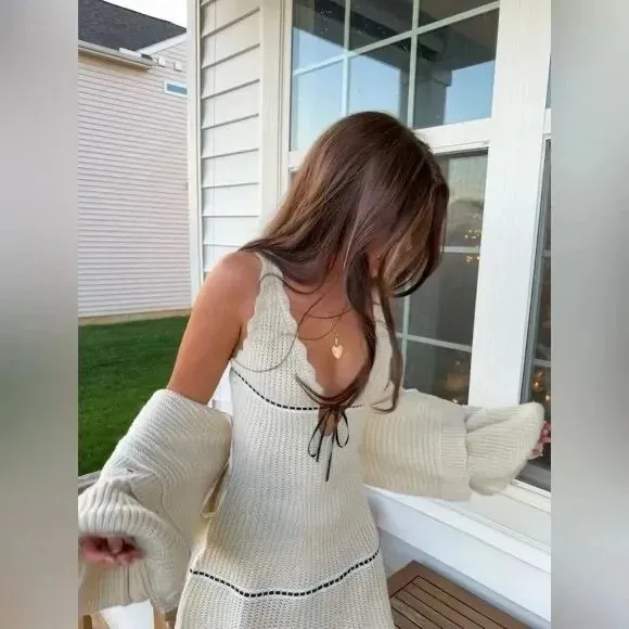 For Love and Lemons Jade Sweater Dress - Image 5