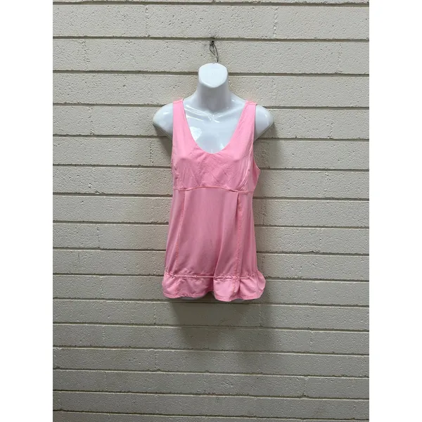 Lululemon Hustle & Bustle Tank Heathered Bleached Coral / Bleached Coral size 8 - Image 7