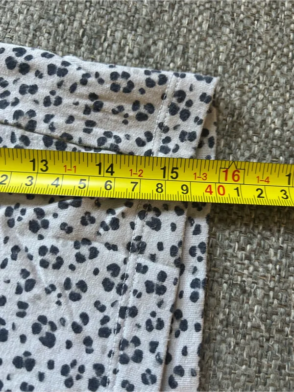 Gap Animal Print White & Black Lightweight Sleep Shorts w/elastic waist | Large - Image 6