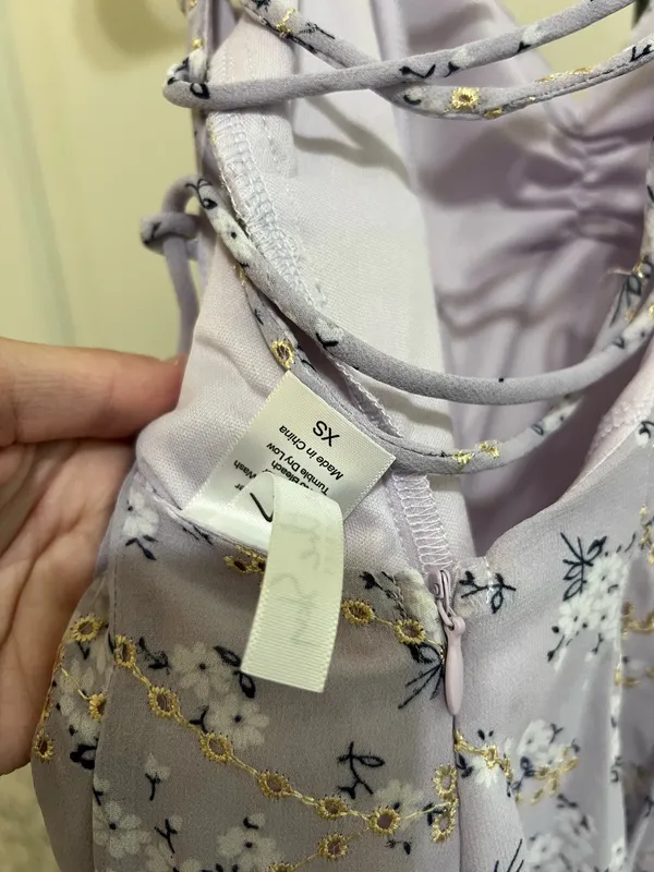 Lucy in the sky purple floral dress - Image 5