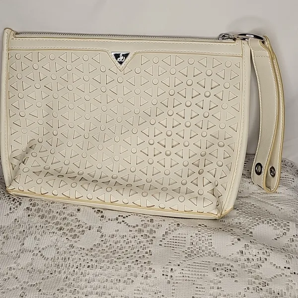 Sam Edelman Ctoss Body Eleyet Customoized Hand Hwld White Clutch - Image 4