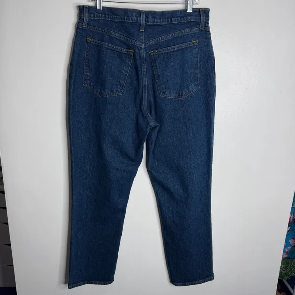 NWOT Abercrombie & Fitch‎ Curve Love 90s Straight Ultra High Rise 32/14 Short - Image 3