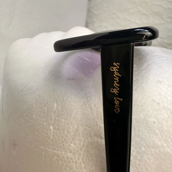 Sydnay Love Sunglasses Black Sun Protection Glasses Authentic Retro Classic - Image 2