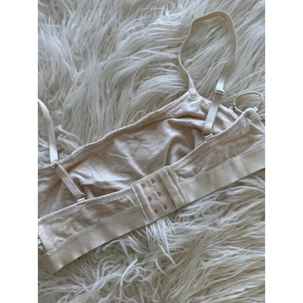 Aerie Real Good Strappy Side Lace Up Bralette Size Large - Image 6